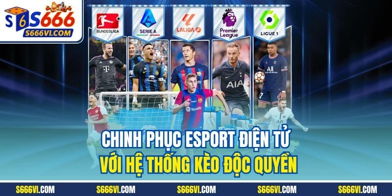 Chinh phục esport điện tử với hệ thống kèo độc quyền